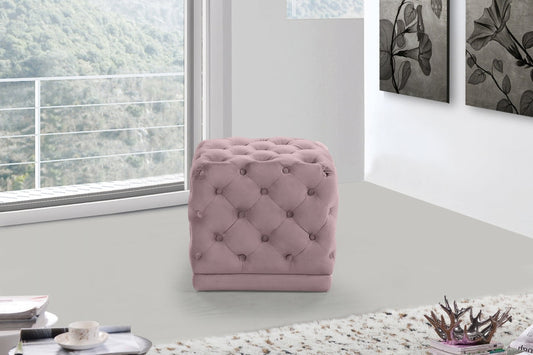 Stella Velvet Ottoman | Stool