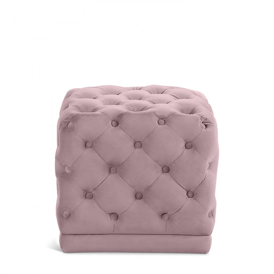 Stella Velvet Ottoman | Stool