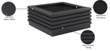 Rory Contemporary Coffee Table with Elegant Oak Veneer and Soft Leather Accents for Stylish Living