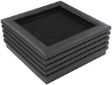 Rory Contemporary Coffee Table with Elegant Oak Veneer and Soft Leather Accents for Stylish Living