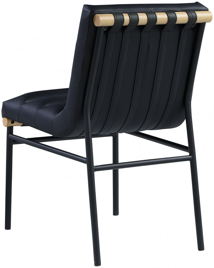 Burke Faux Leather Dining Chair