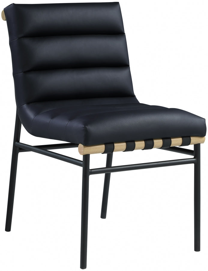 Burke Faux Leather Dining Chair