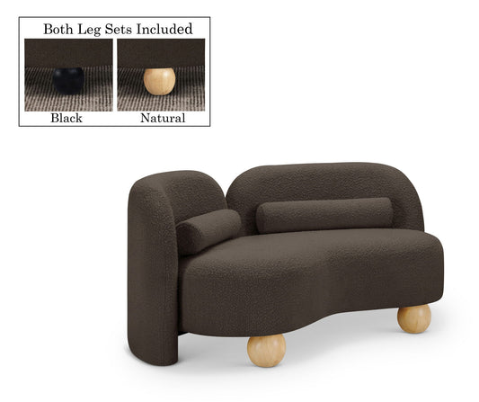 Daphne - Boucle Loveseat