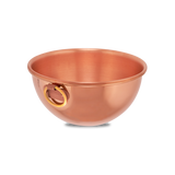 Mauviel M'Passion Copper Egg White Beating Bowl With Ring & Support, 2.8-qt