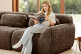 MELLOW 149" 4-Seater Sofa with 1 Ottoman