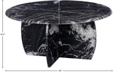 Formentera Coffee Table - Handcrafted Marble Elegance with Unique Design for Modern Living Spaces