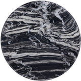 Formentera End Table - Handcrafted Marble Elegance with Unique Design for Modern Living Spaces