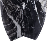 Formentera End Table - Handcrafted Marble Elegance with Unique Design for Modern Living Spaces