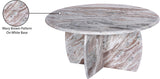 Formentera Coffee Table - Handcrafted Marble Elegance with Unique Design for Modern Living Spaces