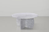 Formentera Coffee Table - Handcrafted Marble Elegance with Unique Design for Modern Living Spaces