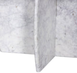 Formentera Coffee Table - Handcrafted Marble Elegance with Unique Design for Modern Living Spaces
