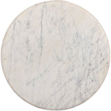 Formentera End Table - Handcrafted Marble Elegance with Unique Design for Modern Living Spaces