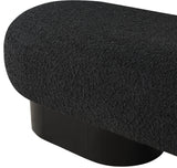 Robertson Opulent Boucle Fabric Bench – Timeless Art Deco Elegance for Entryway or Living Room