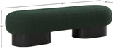 Robertson Opulent Boucle Fabric Bench – Timeless Art Deco Elegance for Entryway or Living Room