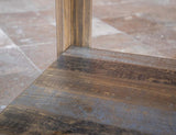 54" Square Dining Table - Loft Brown Pine Wood Collection