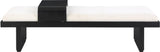Arlington Bench - Luxurious Chenille Upholstered Seating with Sliding Tray for Modern Spaces