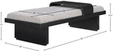 Arlington Bench - Luxurious Chenille Upholstered Seating with Sliding Tray for Modern Spaces