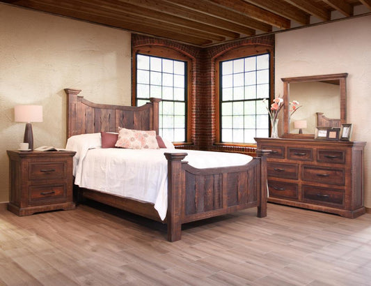 Madeira Collection Mirror - Premium Wood Frame Furniture