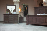 Terra Mirror | Solid Pine Wood Transitional Design