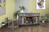 30" Wooden Stool - Hand-Stained Pine Saddle Seat | Loft Brown