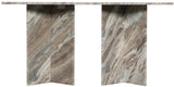 Verona Dining Table - Handcrafted Black Marble with Unique Base for Timeless Elegance and Style