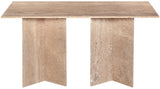 Verona Dining Table - Handcrafted Black Marble with Unique Base for Timeless Elegance and Style