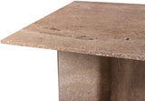 Verona Dining Table - Handcrafted Black Marble with Unique Base for Timeless Elegance and Style