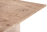 Verona Dining Table - Handcrafted Black Marble with Unique Base for Timeless Elegance and Style