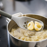 BergHOFF Leo 2Pc Utensil Serve Set, Heat-resistant Silicone, Gray