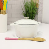 BergHOFF Neo Cast Iron 3qt. Round Dutch Oven 8" with Lid, White
