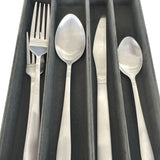 BergHOFF Essentials 20Pc 18/10 Stainless Steel Flatware Set, Taper