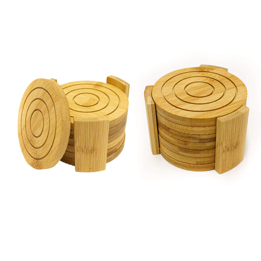 BergHOFF Bamboo 14pc Coasters Set, Round