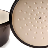 BergHOFF Neo Cast Iron 3qt. Round Dutch Oven 8" with Lid, Oyster