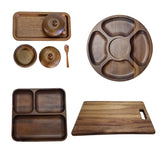 BergHOFF Acacia Wood 6Pc Complete Serving Set
