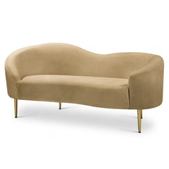 Ritz Velvet Loveseat