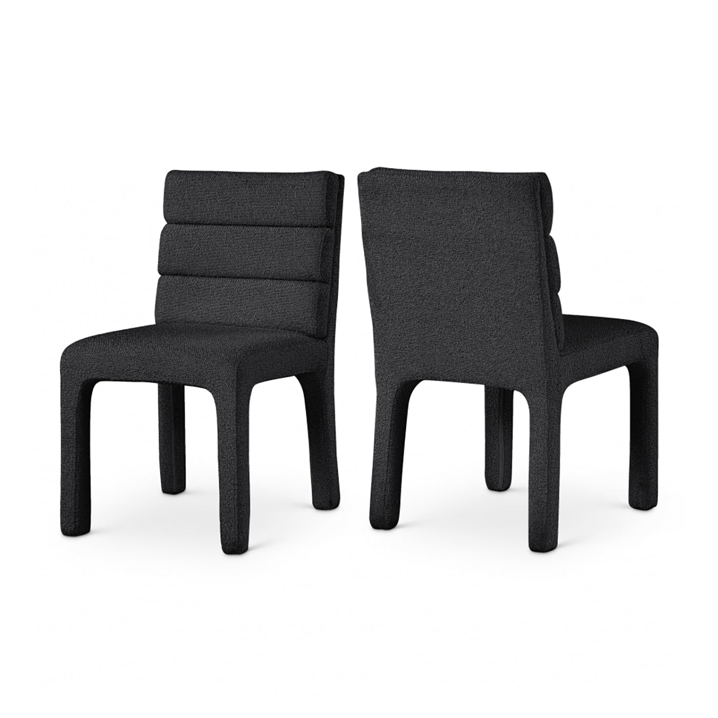 Kai Boucle Fabric Dining Chair