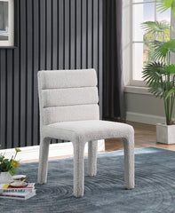 Kai Boucle Fabric Dining Chair