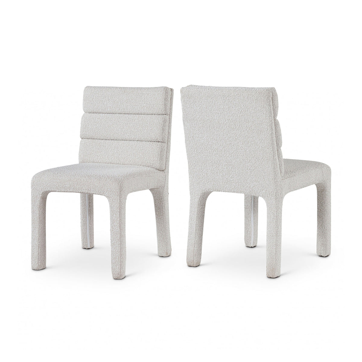 Kai Boucle Fabric Dining Chair