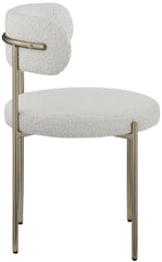 Beacon Boucle Fabric Dining Chair