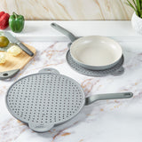 BergHOFF Silicone 2pc Splatter Screen Set for 6" to 12.5" Pots and Pans