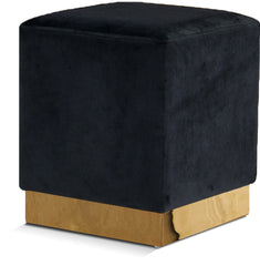 Jax Velvet Ottoman | Stool