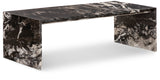 Canova Coffee Table - Handcrafted Genuine Marble with Elegant Design for a Chic Living Room Refresh
