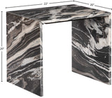 Canova End Table - Handcrafted Genuine Marble with Elegant Design for Contemporary Living Spaces