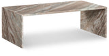 Canova Coffee Table - Handcrafted Genuine Marble with Elegant Design for a Chic Living Room Refresh