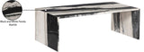 Canova Coffee Table - Handcrafted Genuine Marble with Elegant Design for a Chic Living Room Refresh