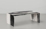 Canova Coffee Table - Handcrafted Genuine Marble with Elegant Design for a Chic Living Room Refresh