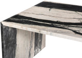Canova Coffee Table - Handcrafted Genuine Marble with Elegant Design for a Chic Living Room Refresh
