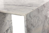 Canova End Table - Handcrafted Genuine Marble with Elegant Design for Contemporary Living Spaces