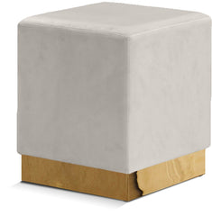 Jax Velvet Ottoman | Stool