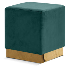 Jax Velvet Ottoman | Stool